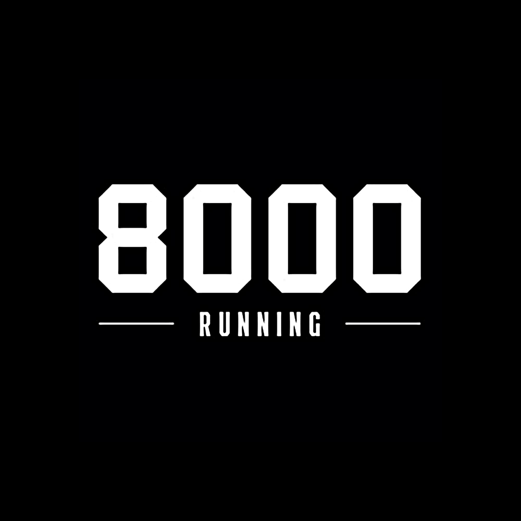8000 Running logo