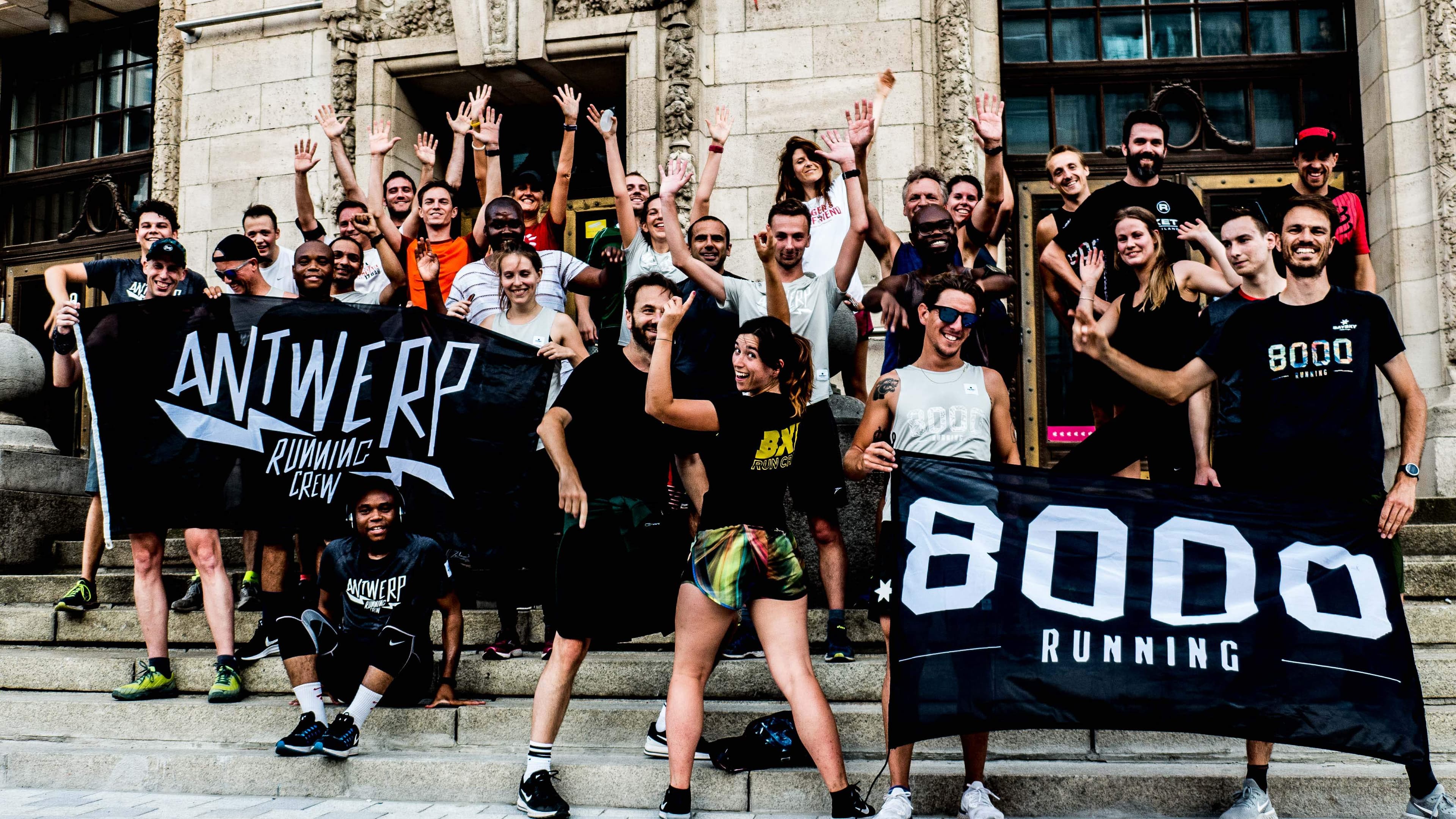 Antwerp Running Crew Starting as Strangers and Finishing as Friends