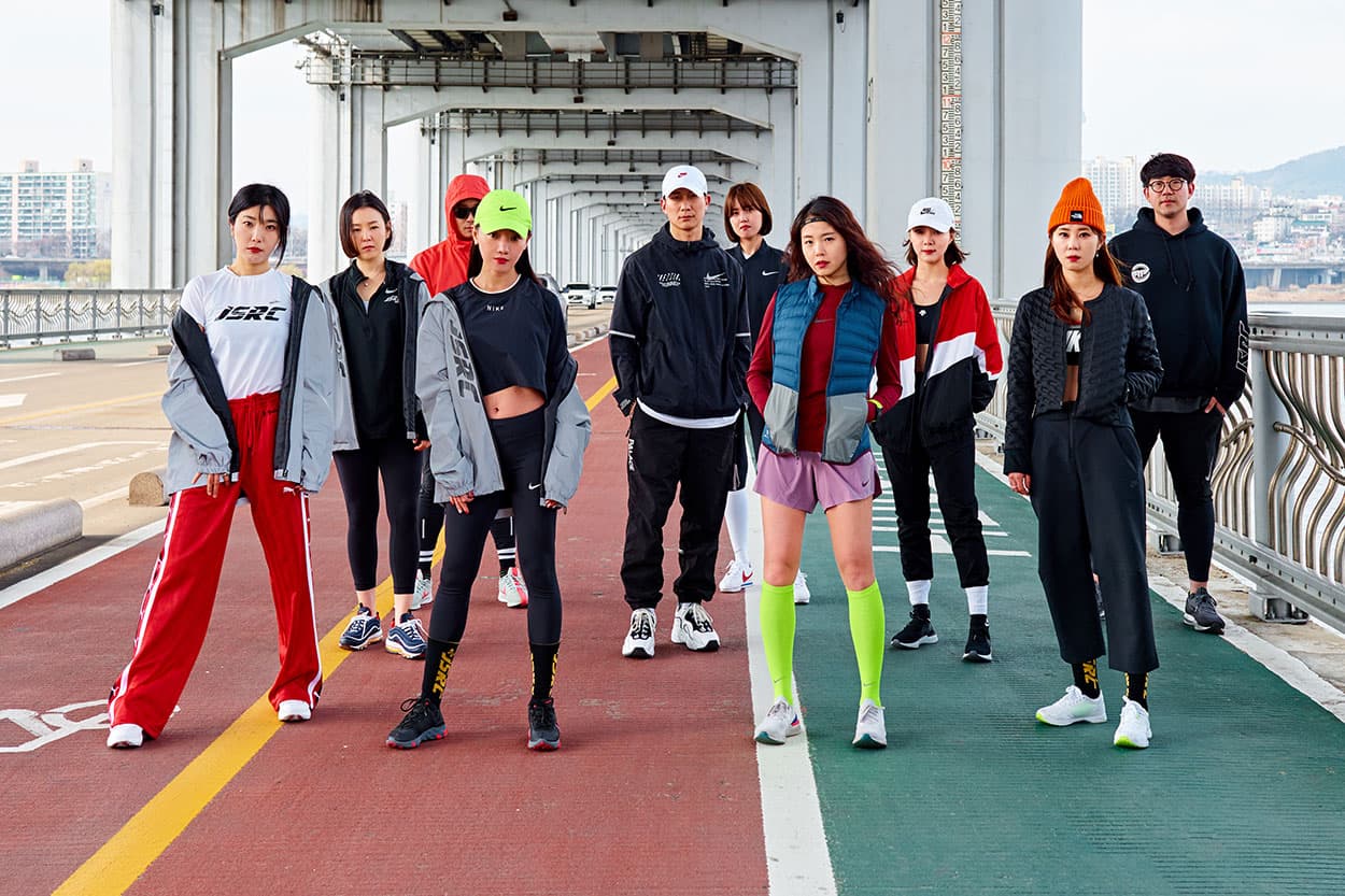 Jam Sil Running Club Running the World from Olympic Park Seoul