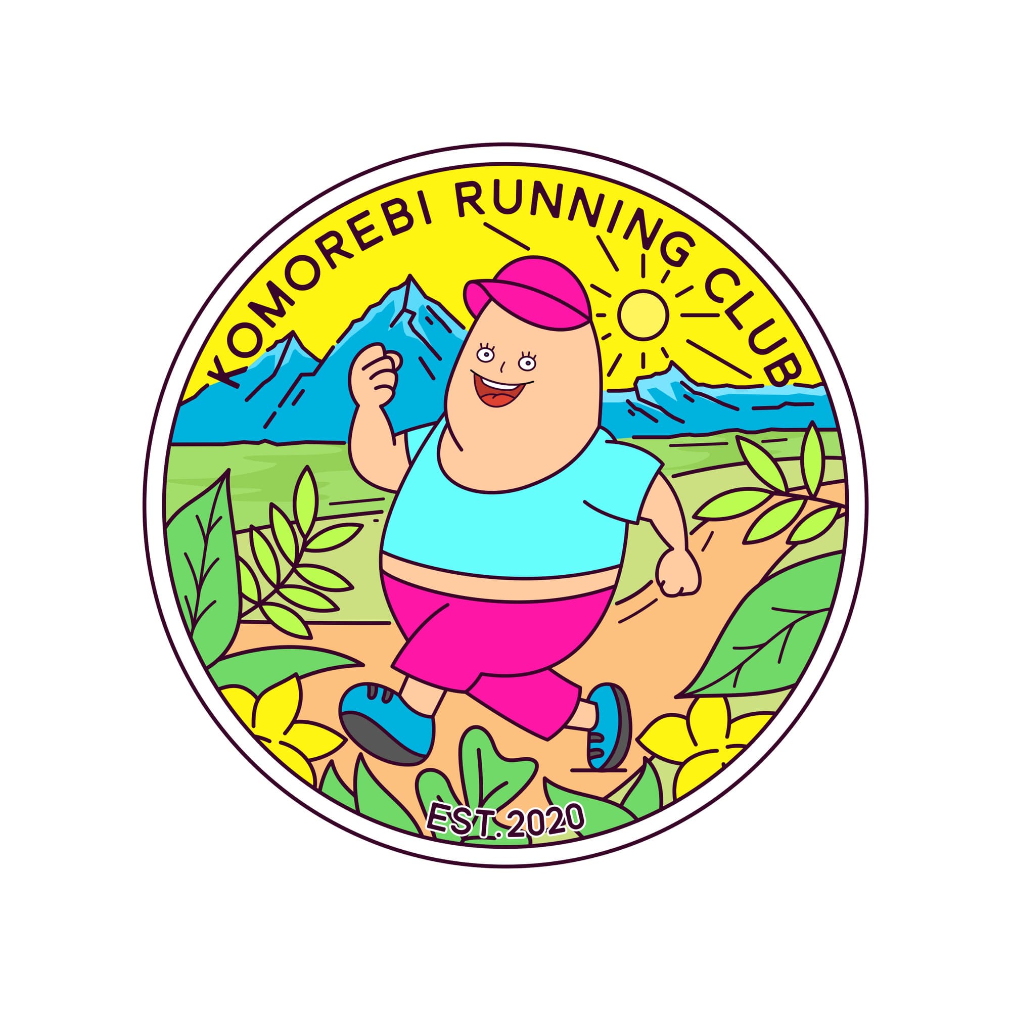 Komorebi Running Club logo