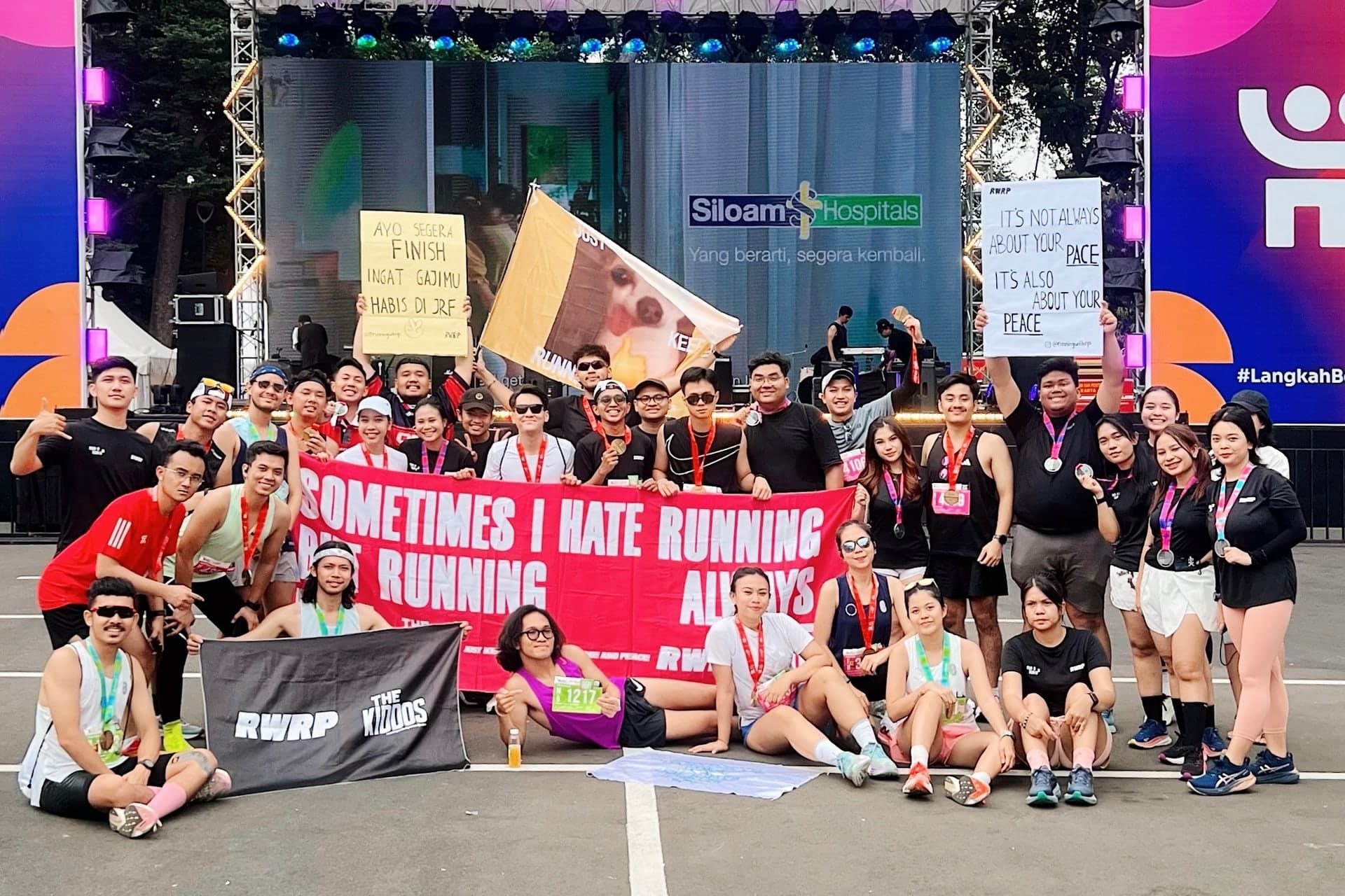 Running with Rhyme and Peace