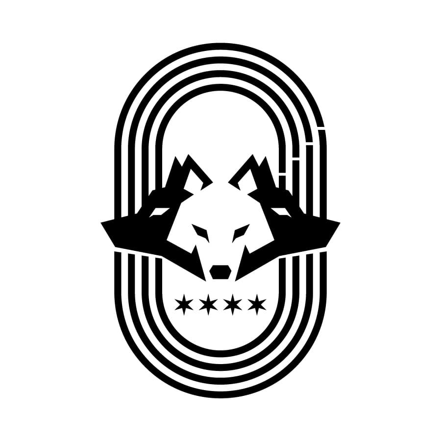 Wolfpack Running Chicago logo
