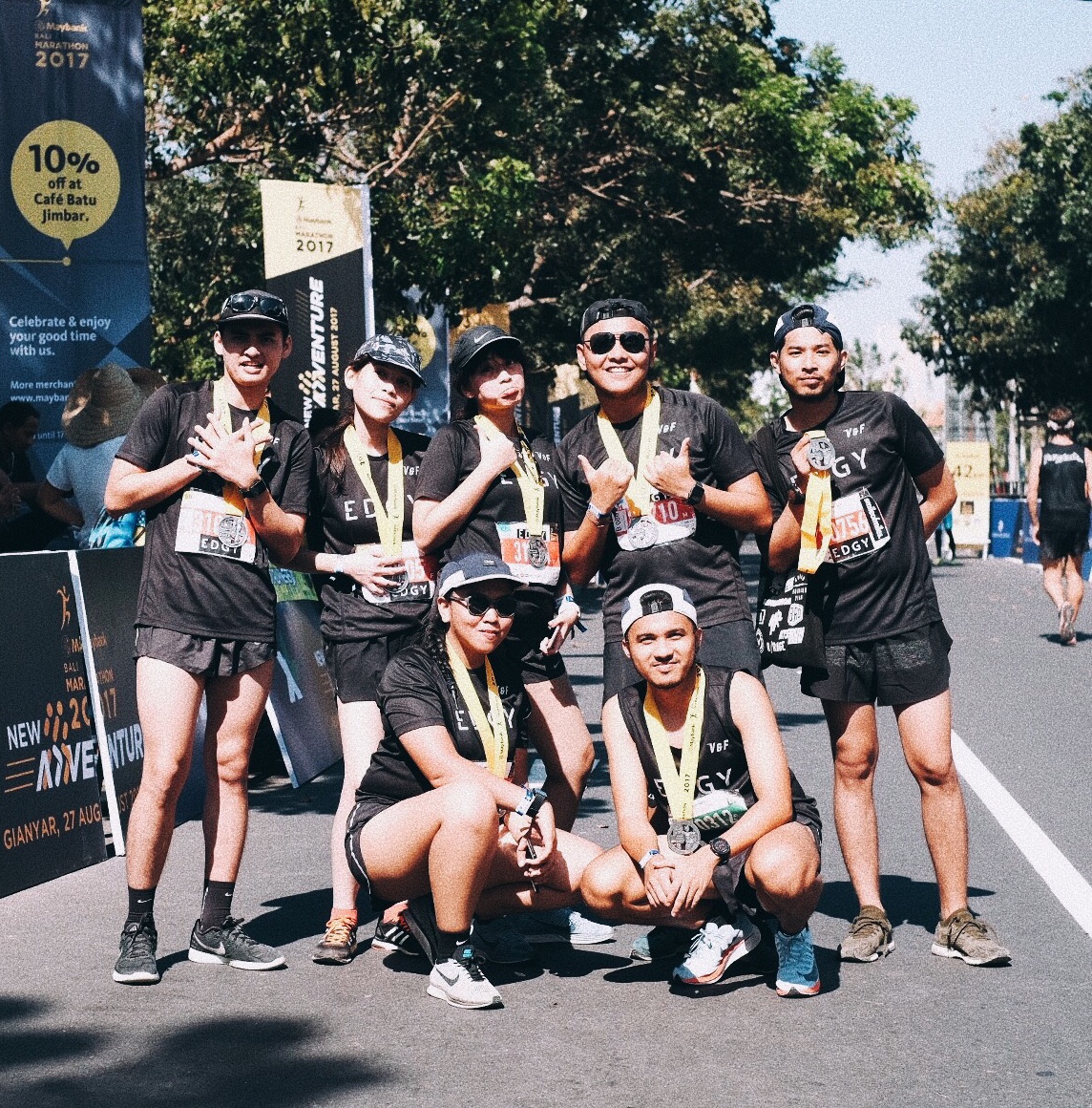 Edgy Running Collective crew picture