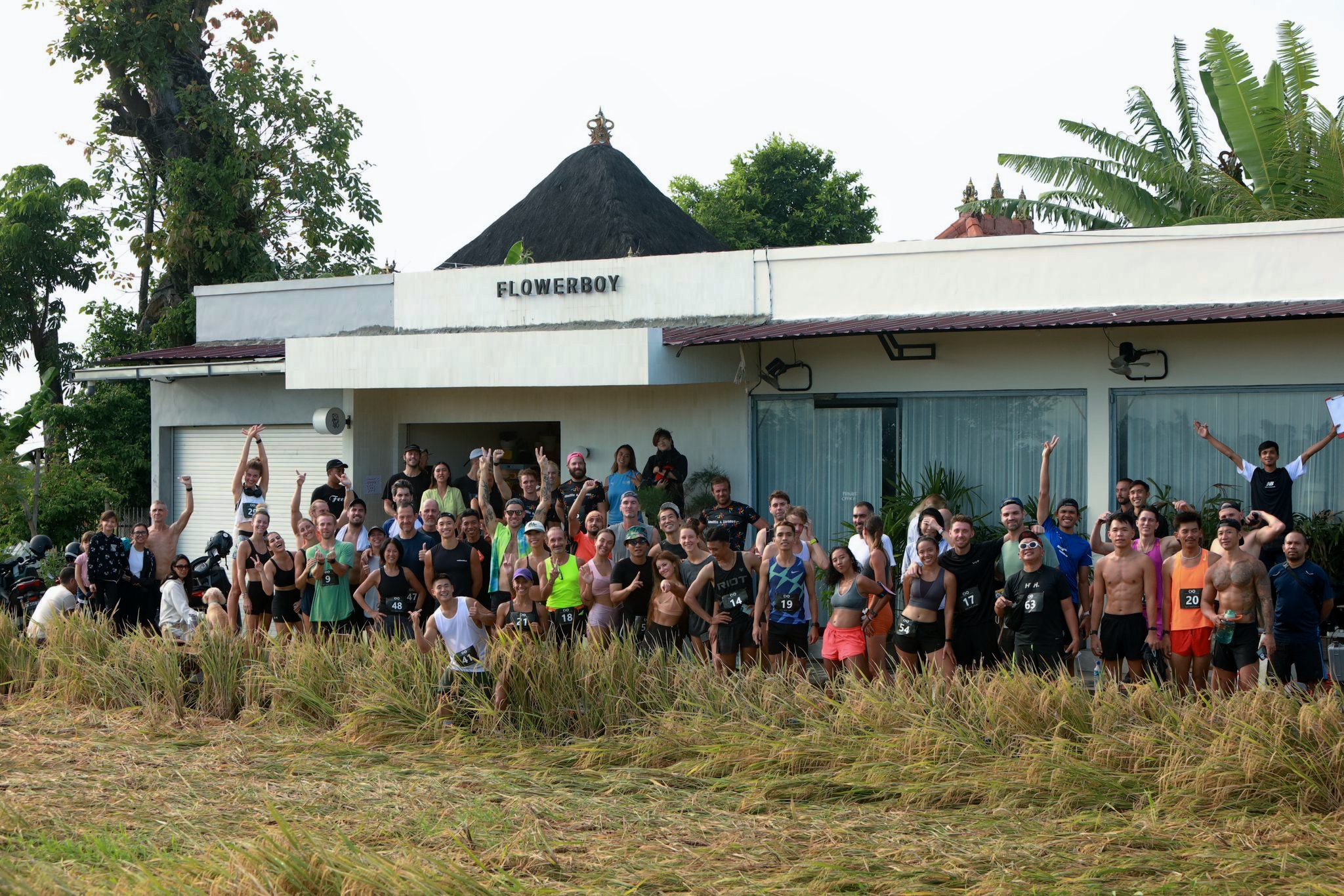 Flowerboy Run Club crew picture