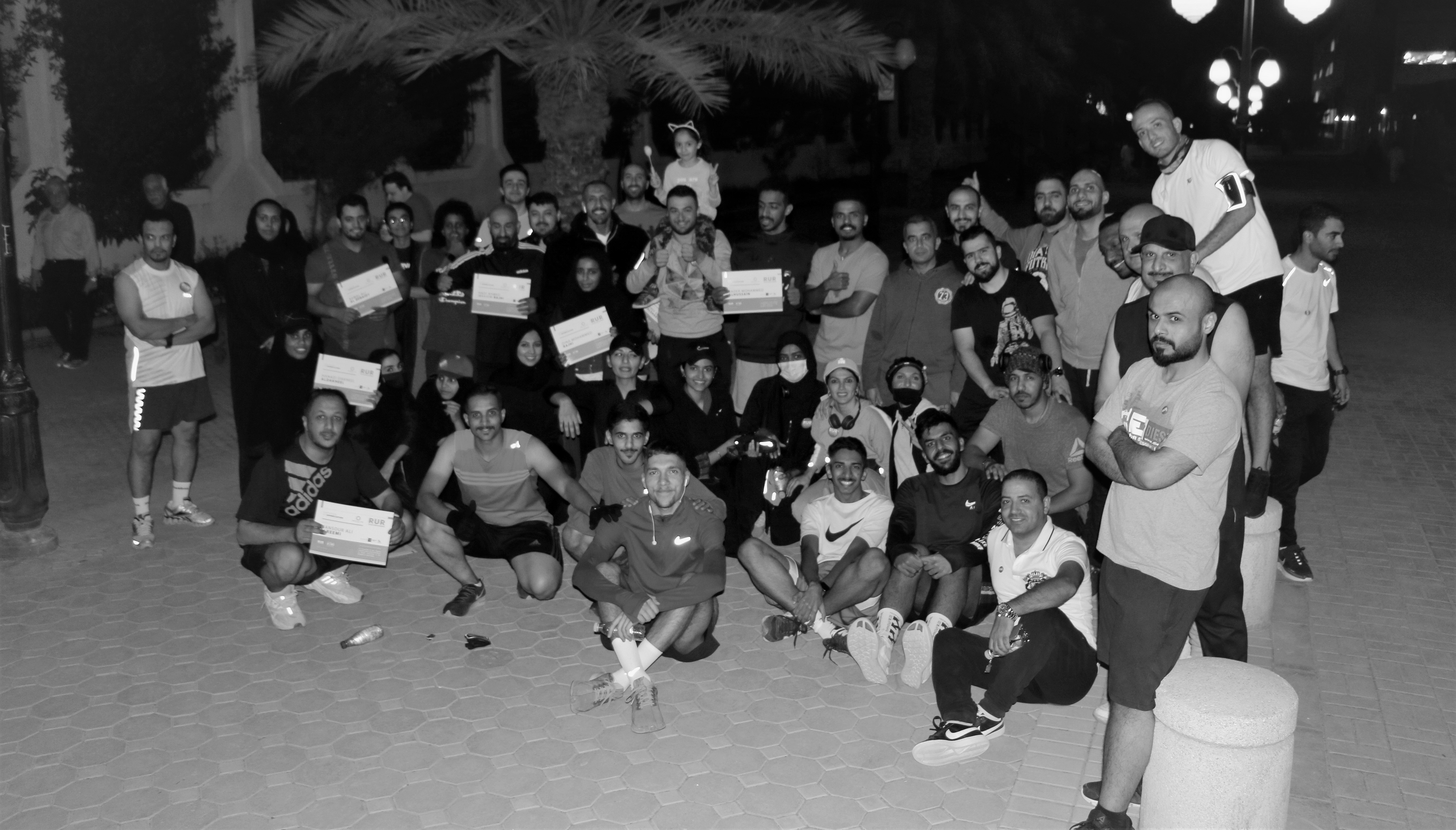 Riyadh Urban Runners crew picture