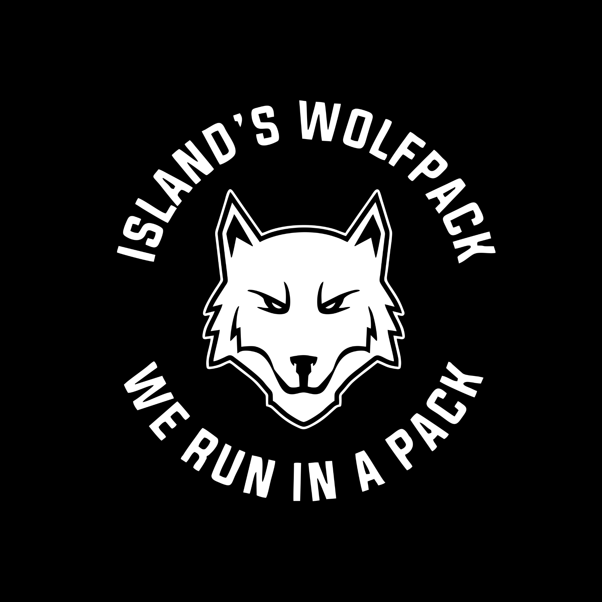 Island's Wolfpack Logo