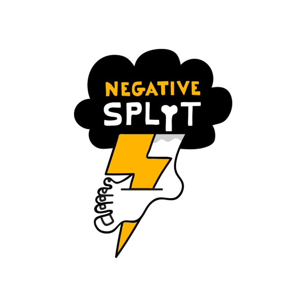 Negative Split Running Tribe Logo